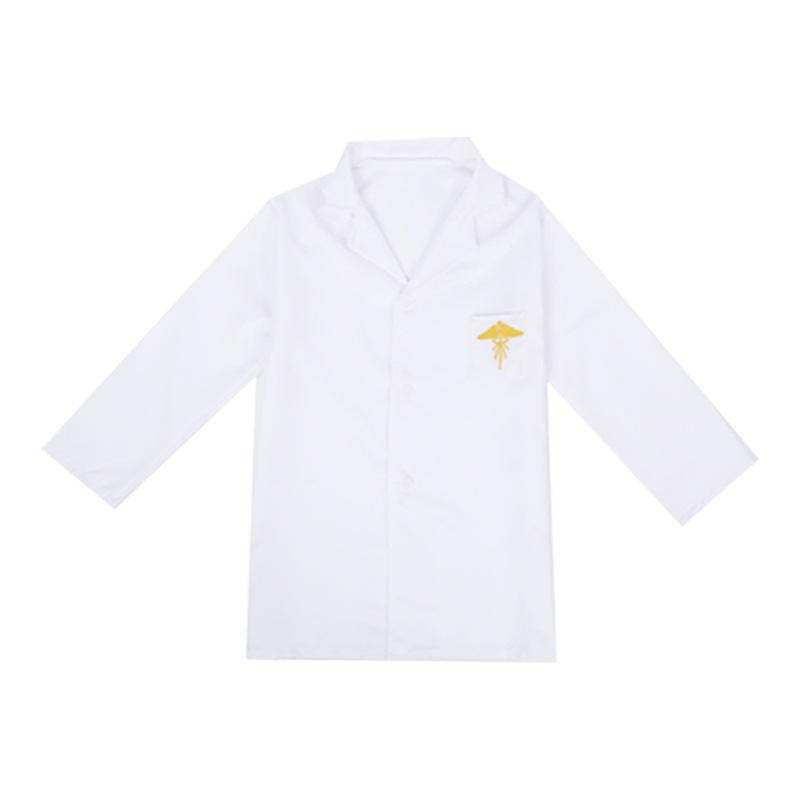 Kids Doctor Nurse Costume Set Role Play Pretend Play Preschool White Coat Outfit