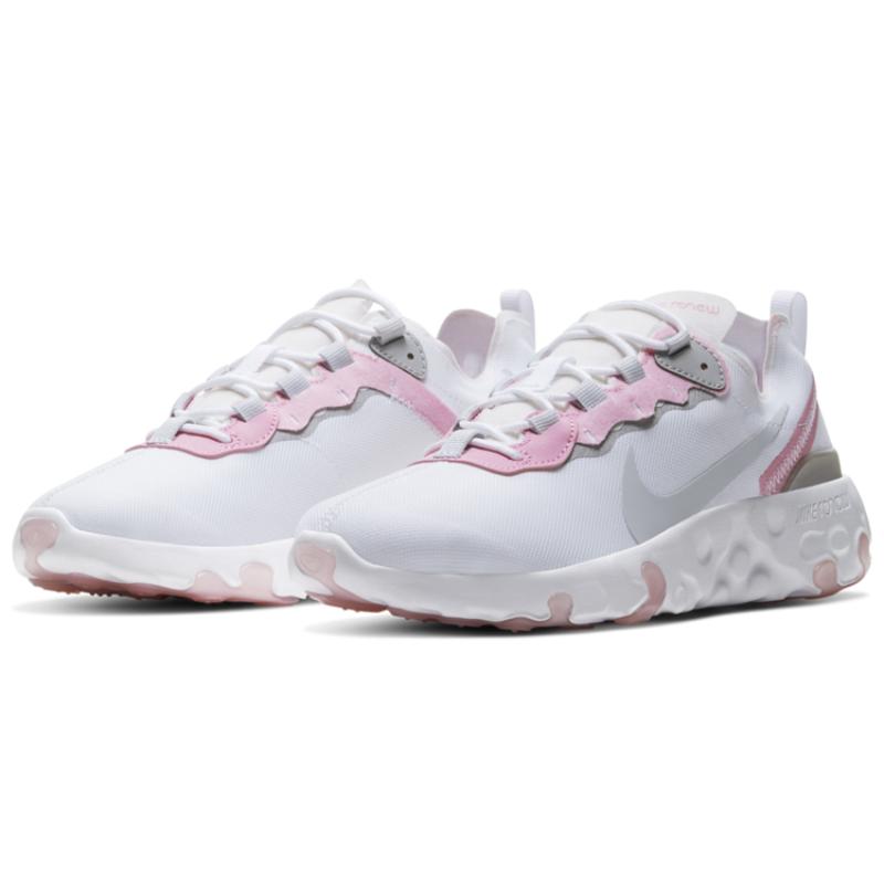 Nike Renew Element 55 White Pink GS Sneakers CK4081-102