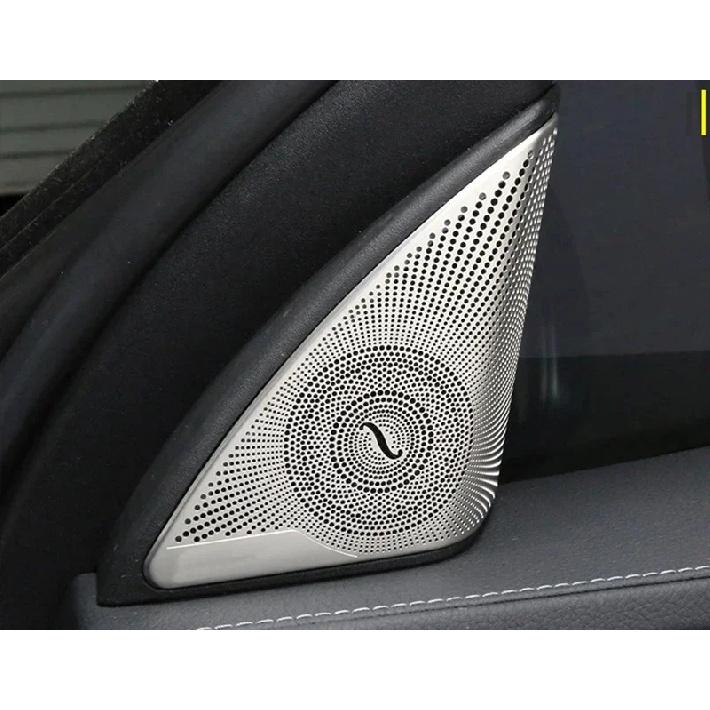 Pentru Mercedes-Benz CE GLC Clasa W205 W213 X253 Difuzoare din oțel pentru ușa mașinii, Capa decorativă stereo Capac de acoperire a difuzorului