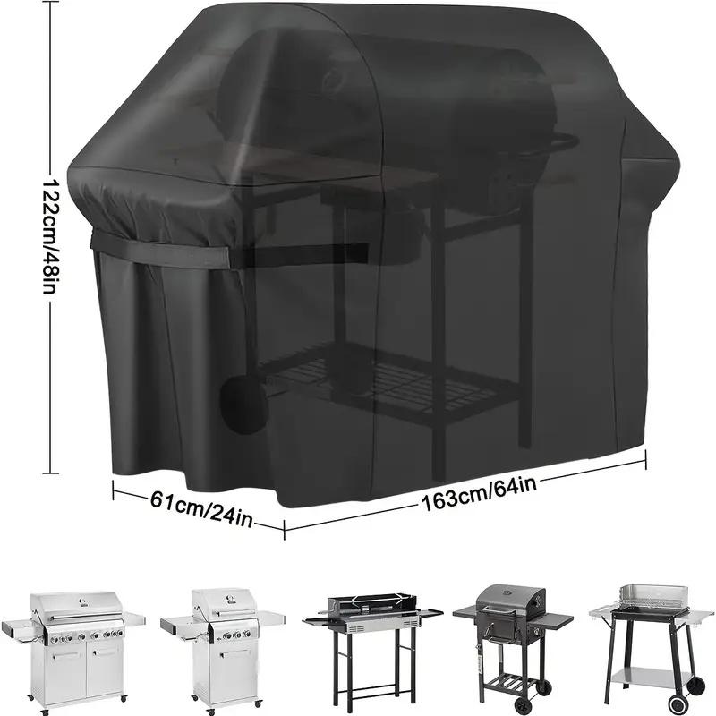 Durable Dustproof Charcoal Grill Cover - Windproof and Dustproof,  Easy to Clean, Suitable for Most Outdoor Grills