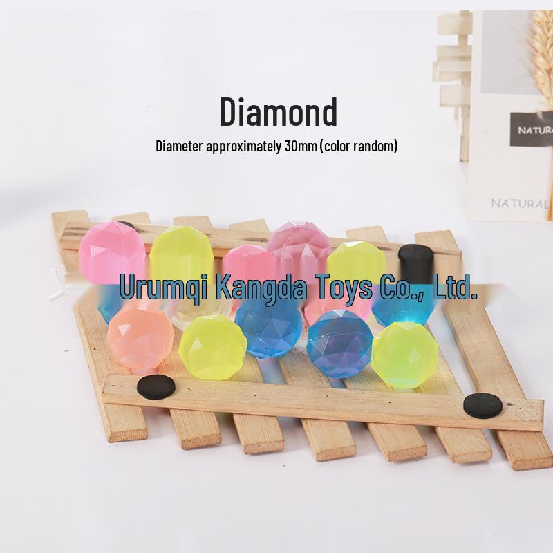 No. 32 Assorted Rubber Bouncy Balls - 100-Piece Toy Set