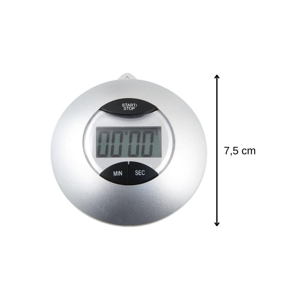 Digital Magnetic Kitchen Timer with Battery Included Fackelmann Basic Ref. 41939
