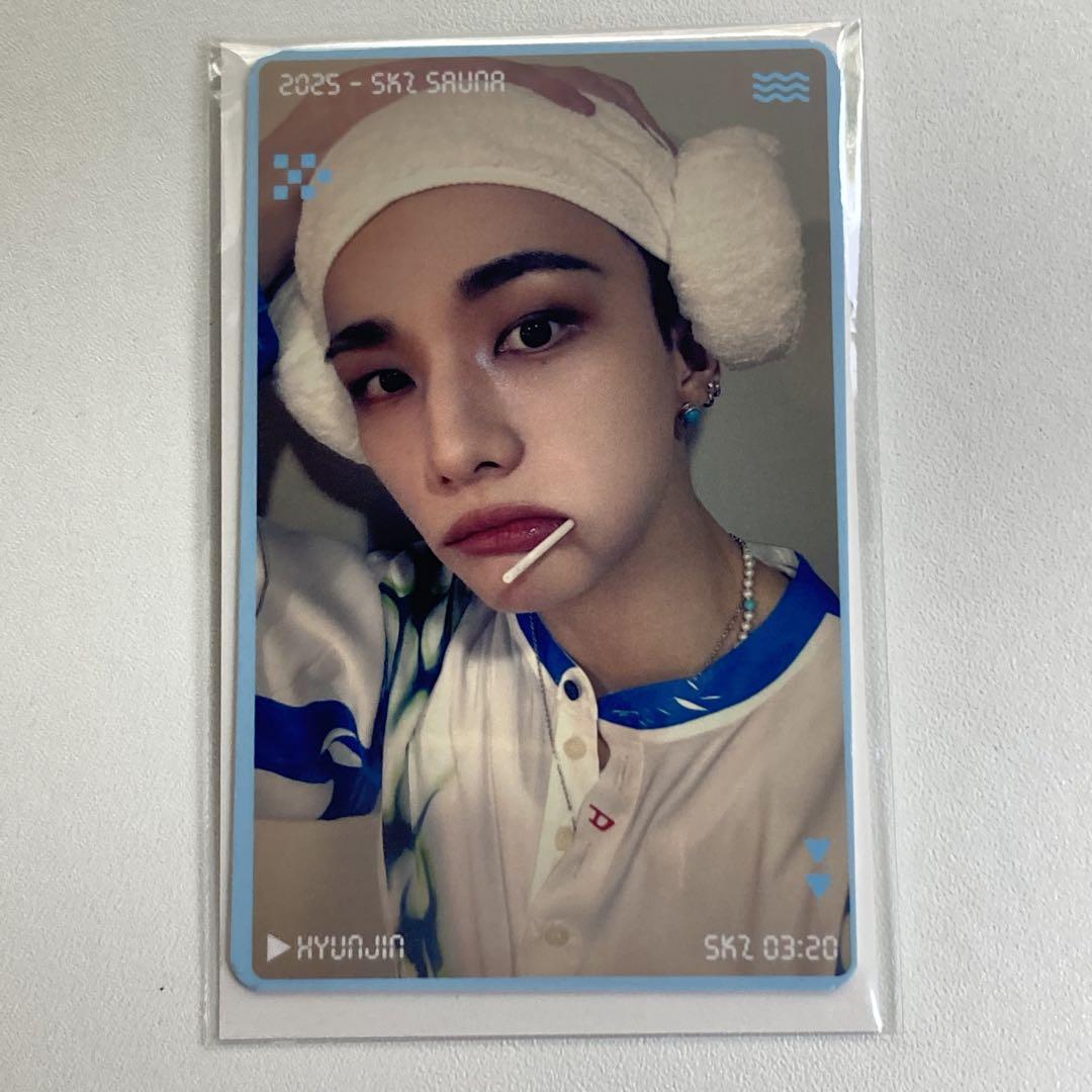 

[Б/У] Stray Kids JYP Pop-Up Бонус за покупку на 10 000 иен Торговая карта Хёнджин