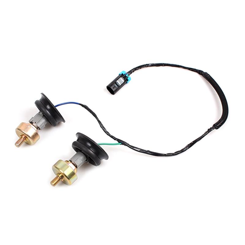 12589867 Knock Sensors with Wiring Harness Kit for 1 6 LQ9 4.8L 5.3L 6.0L 8.1L