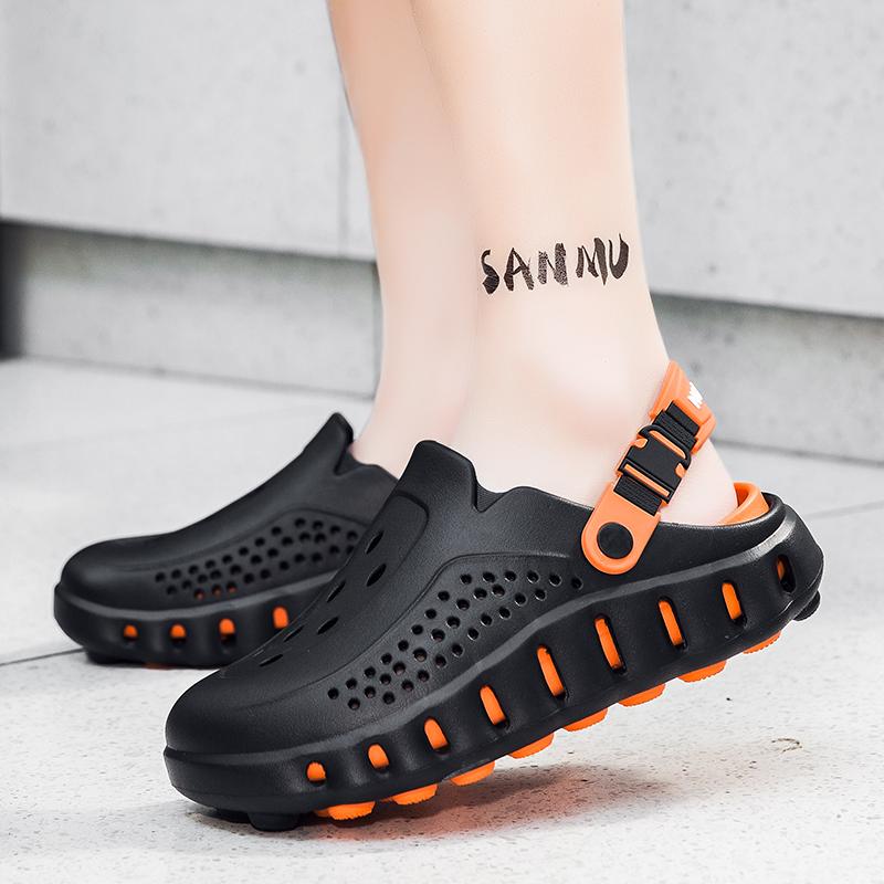 Fashion Clogs Women And Men Sandals Casual Shoes Unisex Slippers EVA Lightweight Sandals For Summer Beach Sandals