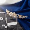 Shimmering Rhinestones Bride Crowns Crystal Lightweight Princess Tiaras Fashion Elegant Queen Crowns Receptions