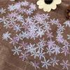 200/300PCS Snowflakes Confetti Decorations for Christmas Winter Confetti Snow Party Wedding Birthday Holiday Party Table Decorations Supplies