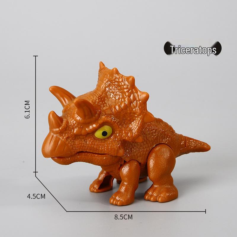 Popular Children's Moveable Joint Dinosaur Toy - Bite Finger Tyrannosaurus Rex