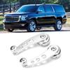 Silver 3in CNC Aluminum Alloy Window Crank Handle Kit Fits for Chevy Auto Accessory