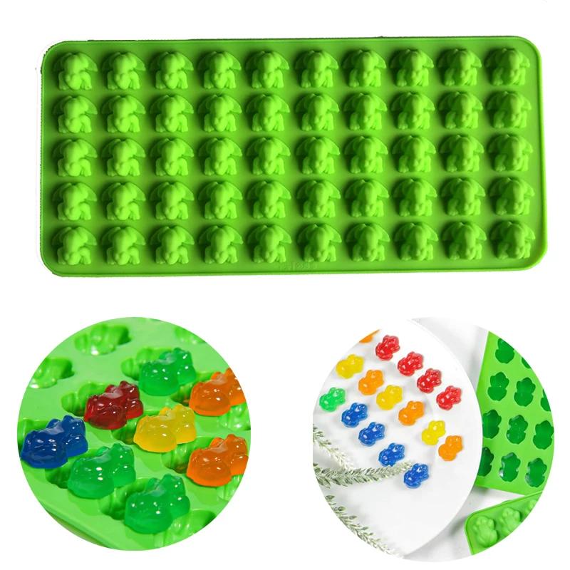 

Большая форма для жевательной резинки в виде медведя, новая большая силиконовая форма для конфет, шоколада, печенья, мультяшная форма для льда, инструменты для украшения торта, восковые расплавы