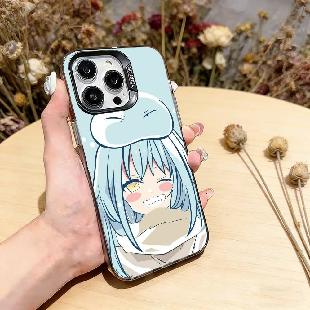

ThatTimeGotReincarnated as aSlime RimuruPhoneCaseForiPhone17,16,15,14,13,12,11 Plus,Pro Max,XS,ColoredSilverPlated Inside Cover iPhone14Plus