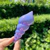 4.3" Seashell Design Magic Handmade Borosilicate Glass Pipe