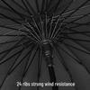 Gureide Automatic Long Handle Straight Umbrella with 24 Ribs