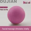 Smooth TPE Fascia Massage Ball for Foot, Shoulder & Neck - Hard Peanut Ball