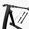 Bike Rear Hub Thru Axle Adapter, Mountain Road Trainer  X1.0 1.5 1.75 Alloy Locking Mechanism, Fits 135 142 148mm Frames for Various Cyclists, Smoot