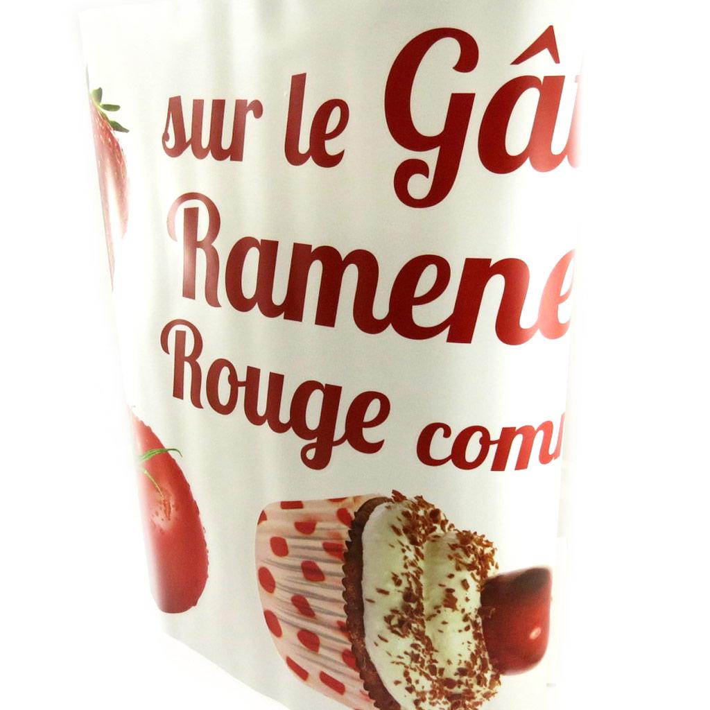 Les Trésors De Lily [L4988] - Stickerbogen 'Kirschtomate Erdbeere' (50x70 cm)