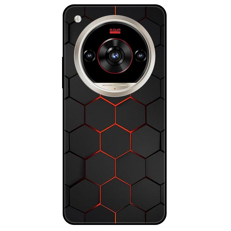 For ZTE nubia Focus 2 Ultra 5G Case Cool Painted Silicone TPU Soft Cover for nubia Focus2 Ultra Z2463N Cases Protective Shells