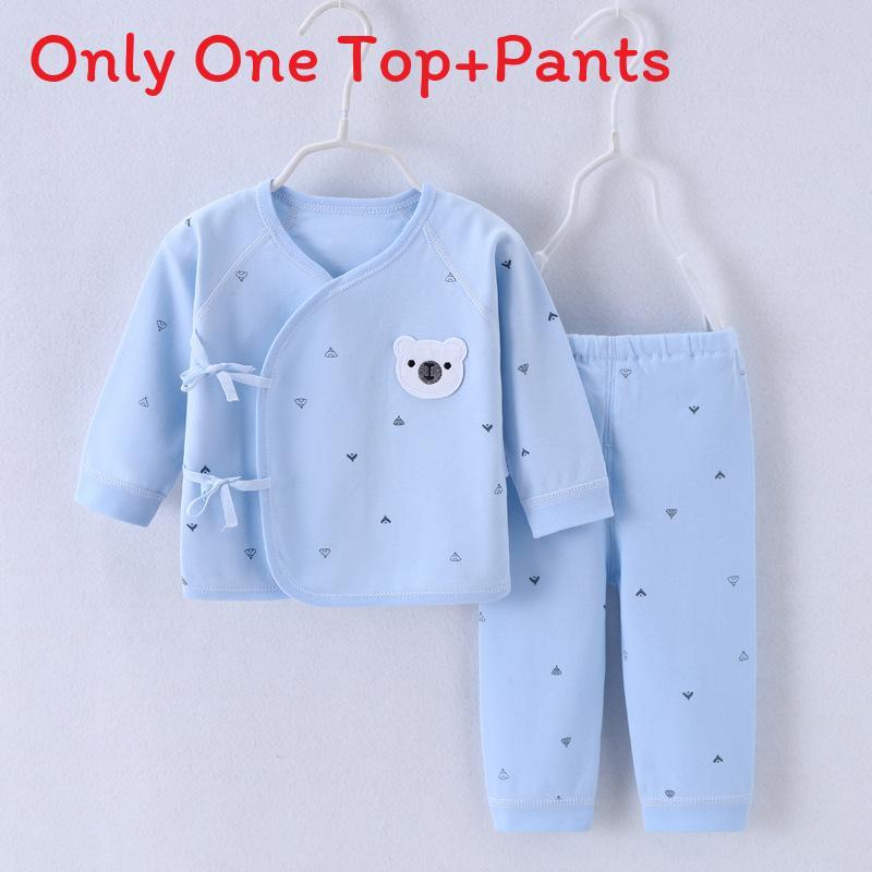 Baby Cotton Sleeveless Romper Set With Animal Pattern For Newborns