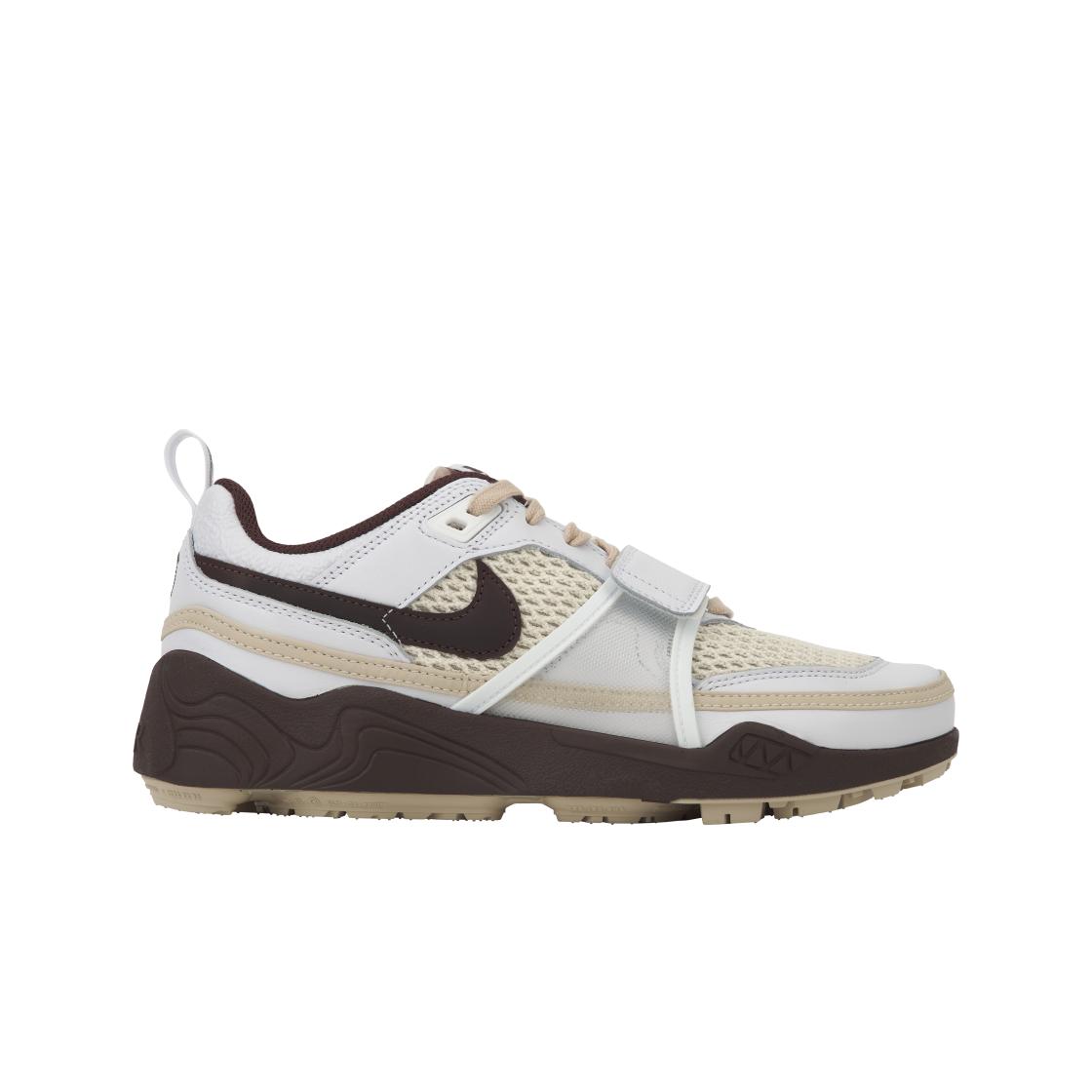Travis Scott x Nike Zoom Field Jaxx Светло-шоколадные кроссовки унисекс Белый HQ3073-100 36.5