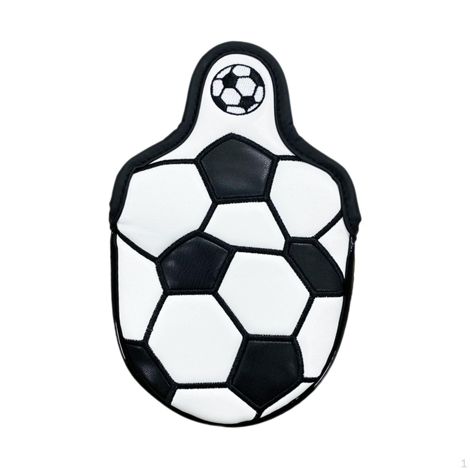 

PU Golf Putter Head Cover for Most Protection Guard Activities чорний