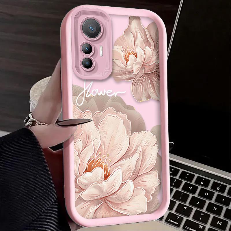 Ροζ Λωτός Ωραία Θήκη Για Xiaomi Poco C65 X7 X6 F6 F5 X5 X3 NFC F3 M6 Pro 4G Mi 13 12 11 Lite 5G 14 13T 12T 11T 14T Pro