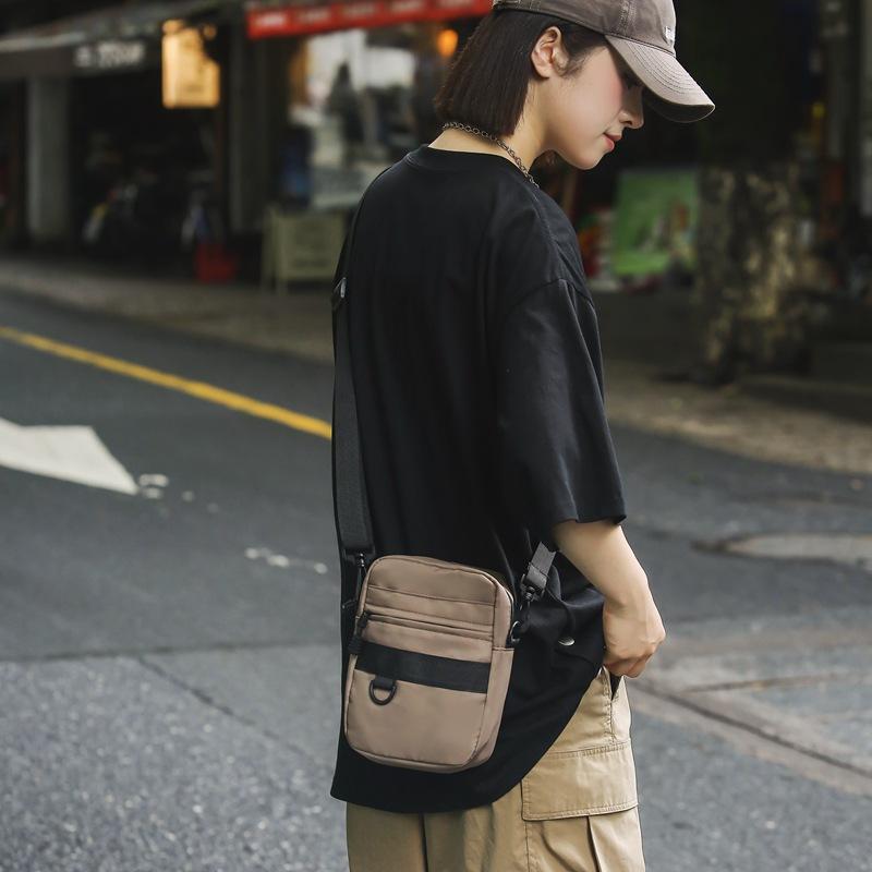 Trendy Brand Small Satchel Women'S Functional Tooling Crossbody Small Square Bag Mobile Phone Bag Shoulder Bag Men'S Outdoor Small Backpack