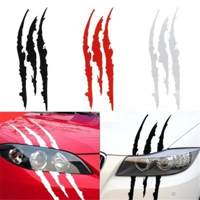 Ghost Claw Vehicle Car-Styling Reflective Light Eyebrow Sticker Decoration