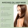 Ouhoe Avocado Oil Hair Mask Nourishing Moisturizing Hydrating For Dry Frizzy Hair