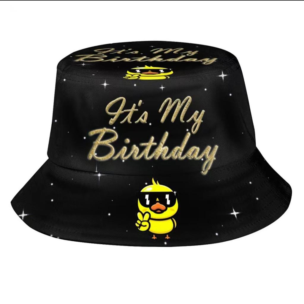 Spring Summer Flower Leaf Print Fisherman Hat With Sunshade For Casual Wear