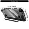 Anti Slip Clear Gaming Case Protectors Cvoer Compatible for Game Console Feature Shockproof Construction