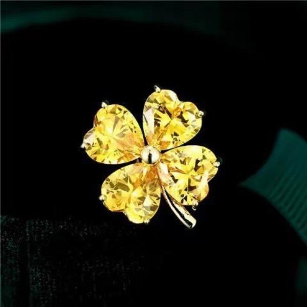 

Булавка для воротника Четырехлистный клевер Магнитная присоска Пряжка-брошь Анти-свет Пряжка-брошь Магнитная присоска Одежда Фиксированная высота булавки для воротника Анти-свет золотисто-желтый