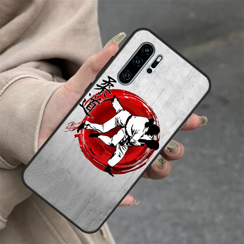 Judo Taekwondo Karate Case For Huawei Nova 3i 7i 8i 11i Y60 Y70 Y90 Y61 Y91 10 9 SE 11 Pro P20 P40 P30 Lite Cover