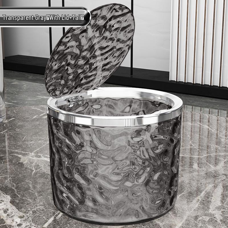 Mini Poubelle Compacte et Luxueuse pour Chambre, Table Basse ou Rangement de Voiture