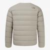 The North Face Nj1dr54c Men S Poplar Down Cardigan grayiSh Beige