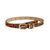 Designer Fashion Belts for Women Black PU Leather Waist Belt Accessory for Ladies Strap for Dresses Stylish CY06