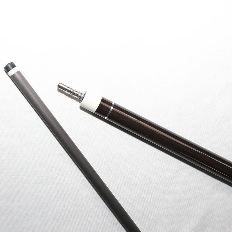 OKHEALING 11.8mm Tip Play Cue Carbon Fiber Billiard Cue Black Technology Low Deflection Pro Taper Radial 5mm XTC Ferrule 19-21oz