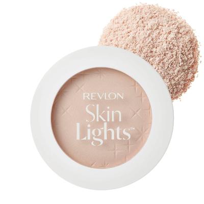 REVLON SKINLIGHTS(TM) GEPRESSTER PUDER NR. 107 SHEER PINK NR. 107 Sheer Pink Für den Abend SPF25PA++ Foundation Spiegel mit Naturborstenpinsel