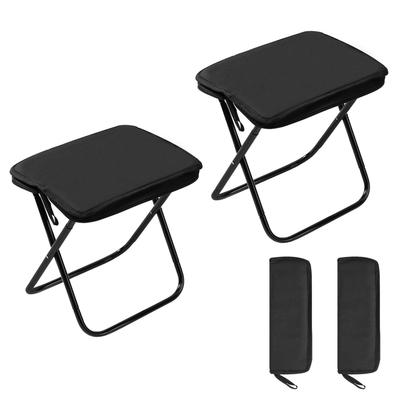 Lekkie krzesła składane wykonane z aluminium, przenośne i wygodne na zewnątrz, ze zintegrowanym schowkiem i japońską instrukcją obsługi. Idealne do