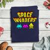 Space Invaders TShirt Unisex Funny 100 Cotton Tees Round Collar Short Sleeve T Shirts Gift Idea Clothing