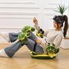 Thickened Ski Protective Gear: Wearable Turtle Shell Plush Toy for Hip and Knee Protection