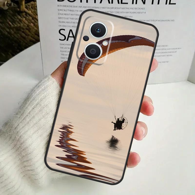 Paragliding Sport Case For OPPO Reno 12F 13F 14F 10 11 12 13 14 Pro 8T 7 8 Lite OPPO Find X6 X5 X8 X9 Pro Cover