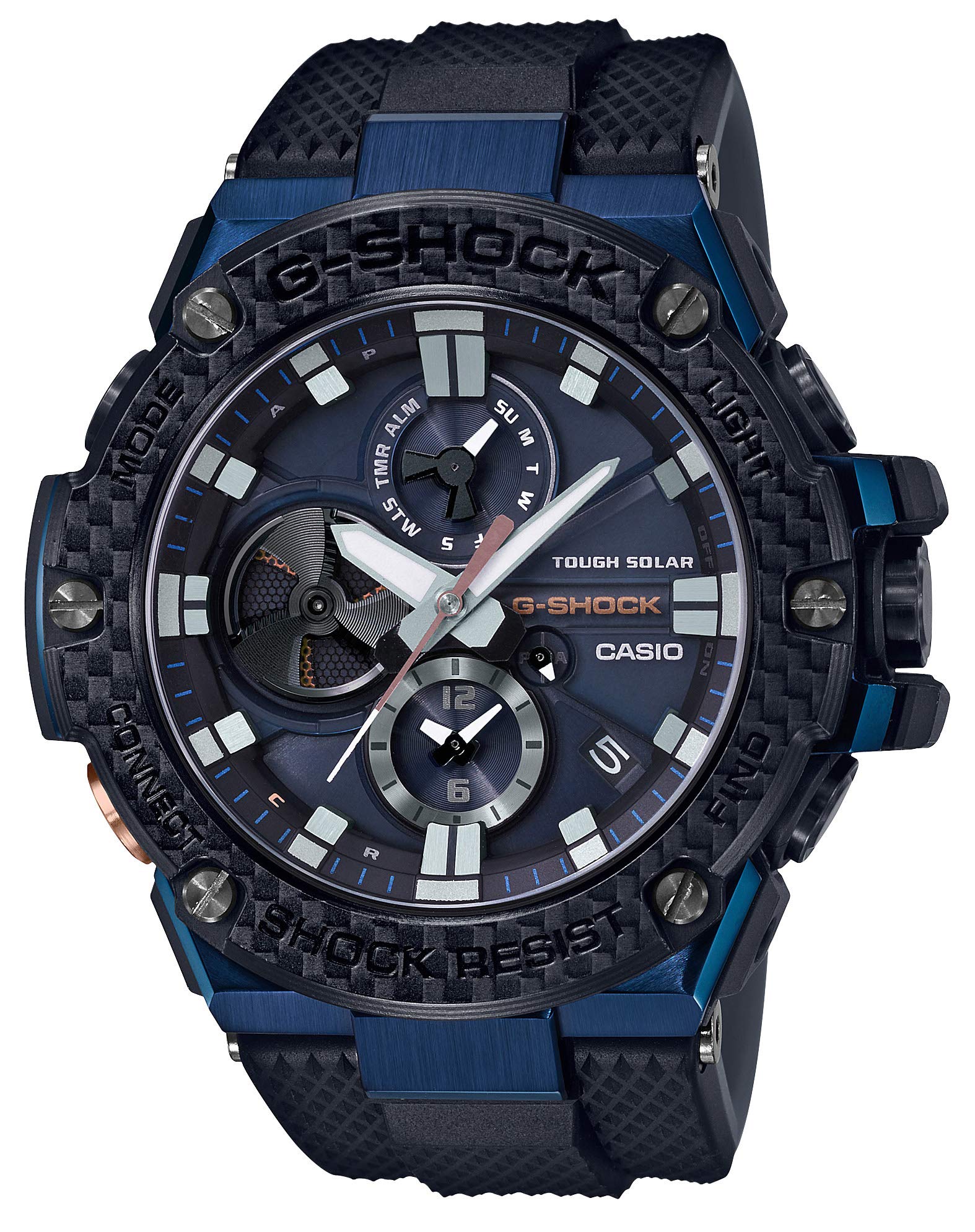 

Годинник Smartphone Link Carbon Bezel Black [Casio] G-Shock [] G-STEEL GST-B100XB-2AJF Чол.
