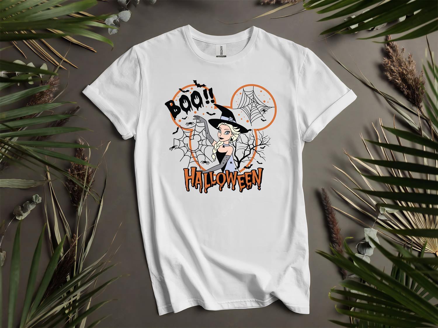Minnie Mouse Boo Halloween T-shirt T shirt Men Women Unisex Tshirt L148 S