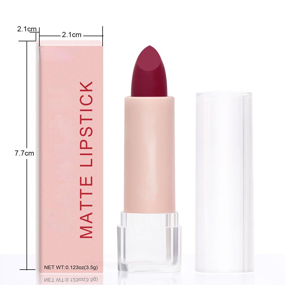 15 Shades of Lipstick Lip Gloss Matte Moisturizing Long-Lasting Non-Fading Non-Splattering