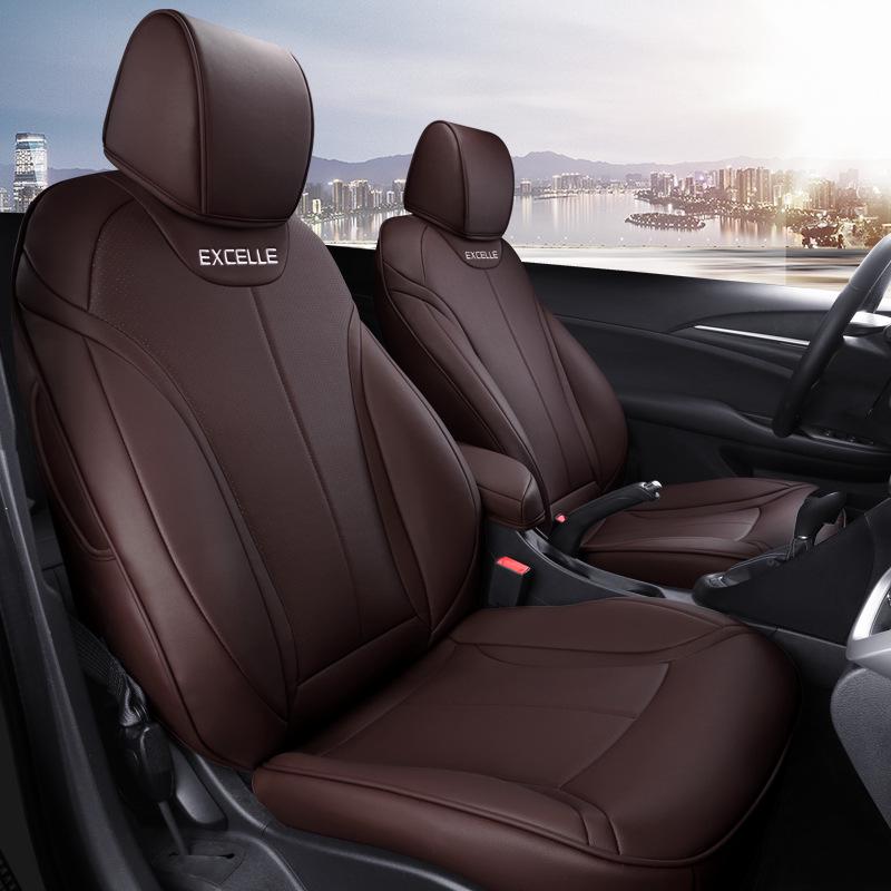 

Подушка на сиденье автомобиля из натуральной кожи Four Seasons для Excelle - Полный обхват, оригинальная текстура, чехол Wear-resistant Leather