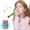 Wooden Piccolo Flute Sound Musical Instrument Early Education Toy Gift for Baby Kid Child
