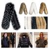 Thickened Fur Fur Scarf Windproof Design Detachable Fur Collar Warm Fur Collar  Winter Season