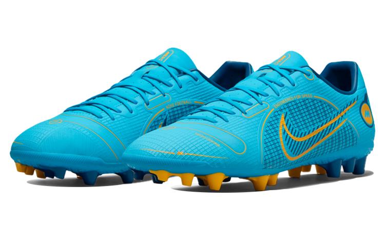 Nike Unisex Vapor 14 Academy Ag Soccer Shoes Blue DJ2870-484
