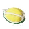 Plush Durian Dog Toy Squeaky Durian Interactive Dog Chew Toy Treat Hiding Snuffle Puzzle Toy for Dogs Mental Stimulation