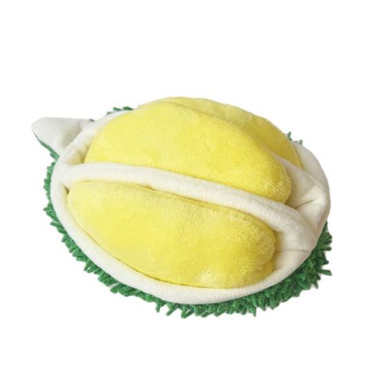 

Плюшевая игрушка-дуриан для собак, пищащая, интерактивная, для жевания, с отсеками для лакомств, нюхательная головоломка для собак, для умственной стимуляции Durian